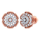 18K Gold & Diamond Women Earring KRB40045E